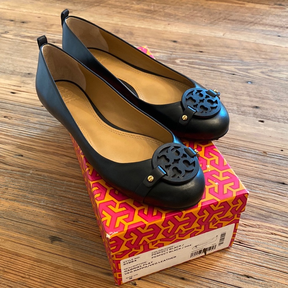 Tory Burch perfect black flat